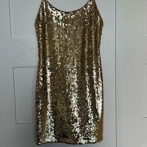 Alice + Olivia sequin dress.